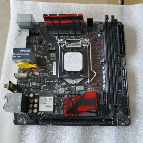 Used for MSI Z170I GAMING PRO AC LGA1151 Mini ITX Motherboard Z170 DDR4 M.2 WiFi For 6/7 Gen Intel CPU