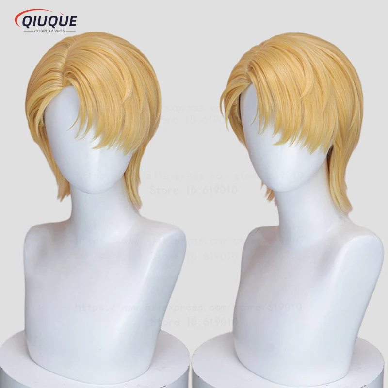 

Azami Rindo Cosplay Wig Synthetic Wig Heat Resistant Hair Halloween Wigs + Wig Cap