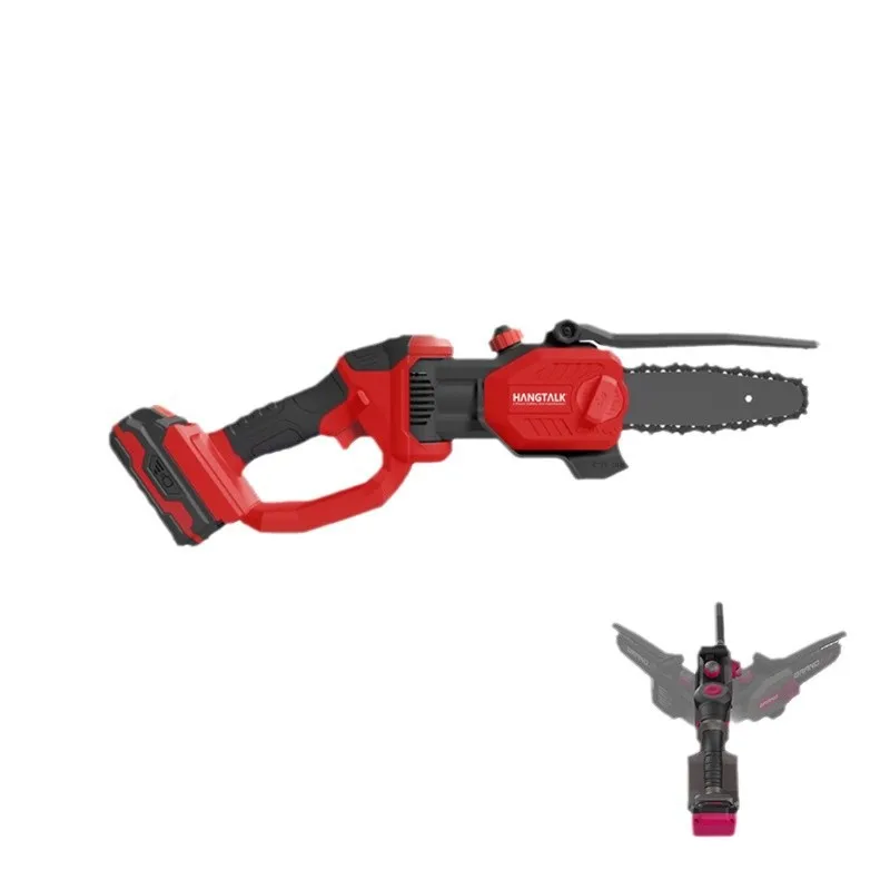 

New Home Mini Rechargeable Wireless Lithium Chainsaw Outdoor Handheld Easy to Carry Electric Logging Saw