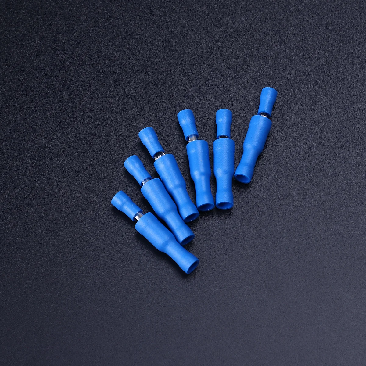 

100pcs Insulated Male Female Quick Splice Wire Terminals Crimp Connectors Blue For Marine Car Bullet Connector Kit Electrical