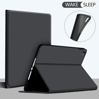 iPad kılıfı için 2021 Mini 5 6 Pro 11 9. Nesil tablet kılıfı 10.2 2018 9.7 5th 6th Hava 4 5 10.9 10th Silikon Siyah Kapak Funda
