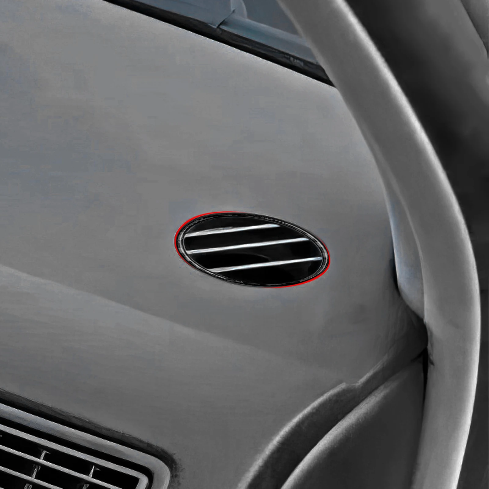 For VW Jetta A4 Bora Golf IV MK4 R32 GTI Variant (1997-2005) Trim, Car Side Air Outlet Panel, Carbon Fiber Interior Sticker - view 4