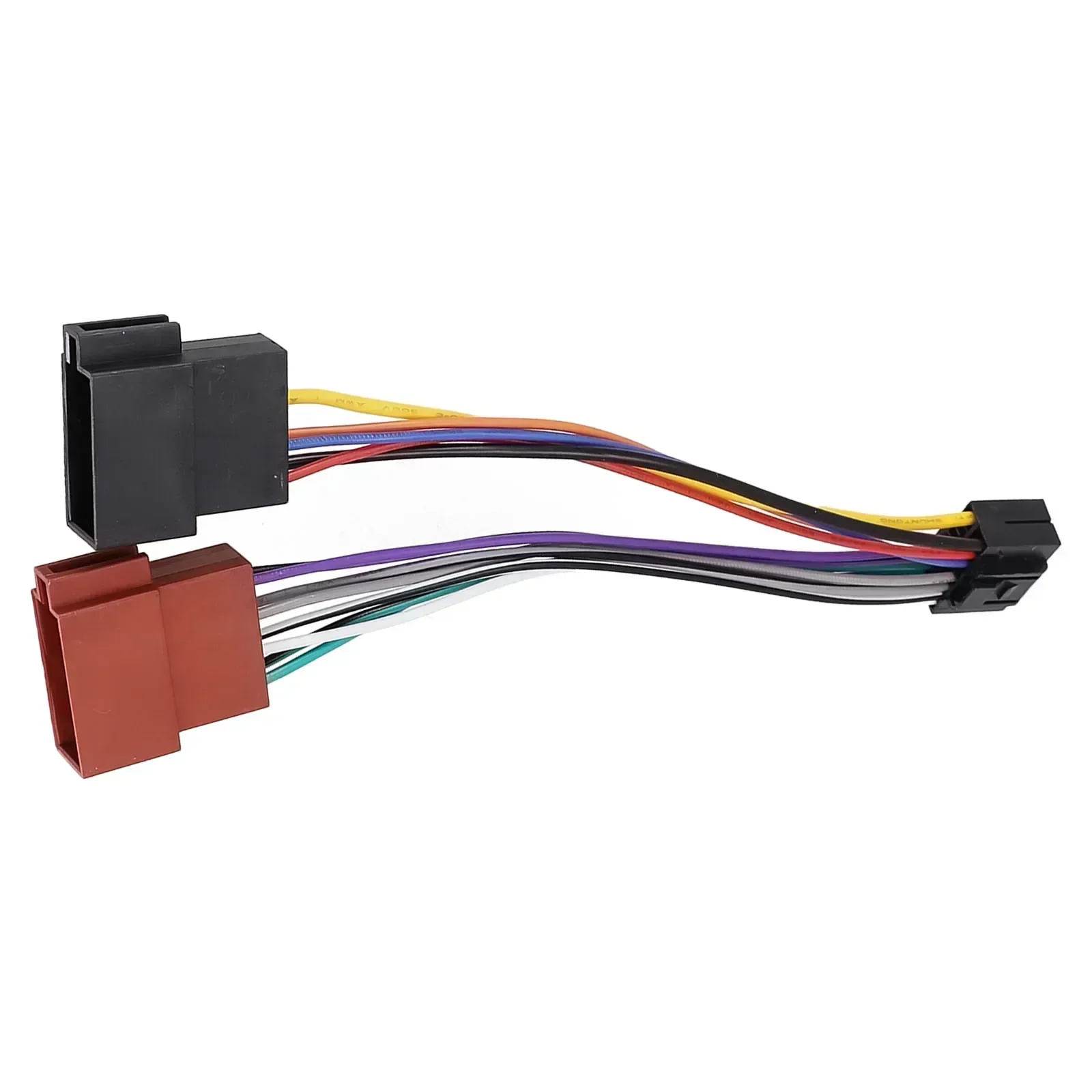 Connector ISO Standard Harness For Audio Adaptor Accessories For Kenwood Parts Radio Stereo 16 Pin 160x40x25 Mm