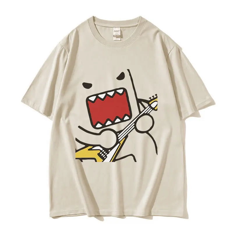Epic Face Domo Kun Funny Meme T Shirts Men Women Summer O-Neck Fashion High Quality T-Shirt Casual 100% Cotton Oversized Tshirt image 3