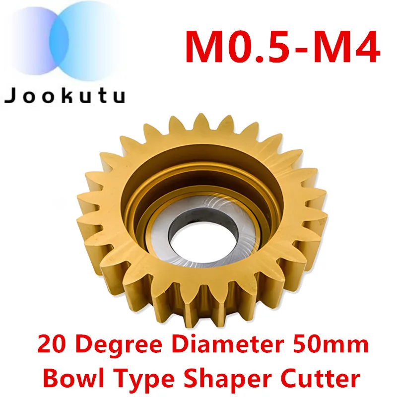 

Diameter 50mm M0.5 M0.6 M0.8 M1 M1.25 M1.5 M1.75 M2 M2.25 M2.5 M3 M3.25 M3.5 M4 20 Degree Bowl Type Shaper Cutter With Coated