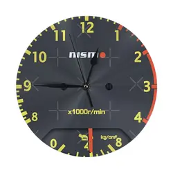 R34 GTR Tachometer Wall Clock Room Decoration Clock Must-have Ornament Round