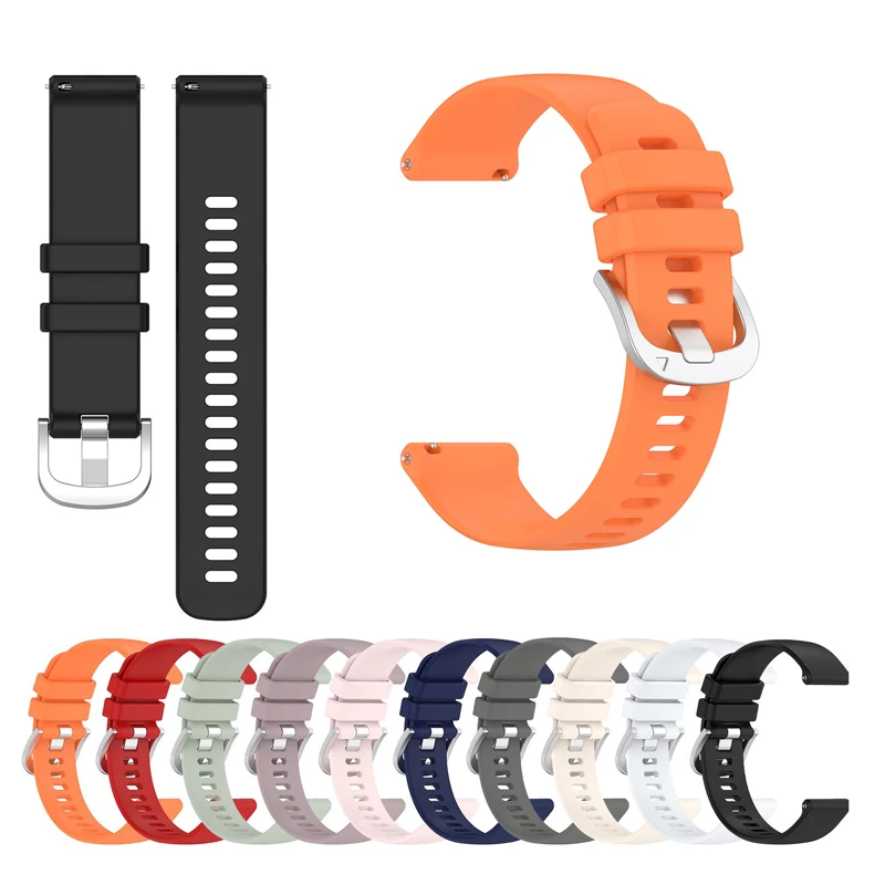 

For Huami Amazfit GTS 2 3 4 Mini Neo GTS 2e 20mm Silicone Sport Replacement New Strap Bandnt New Strap Band