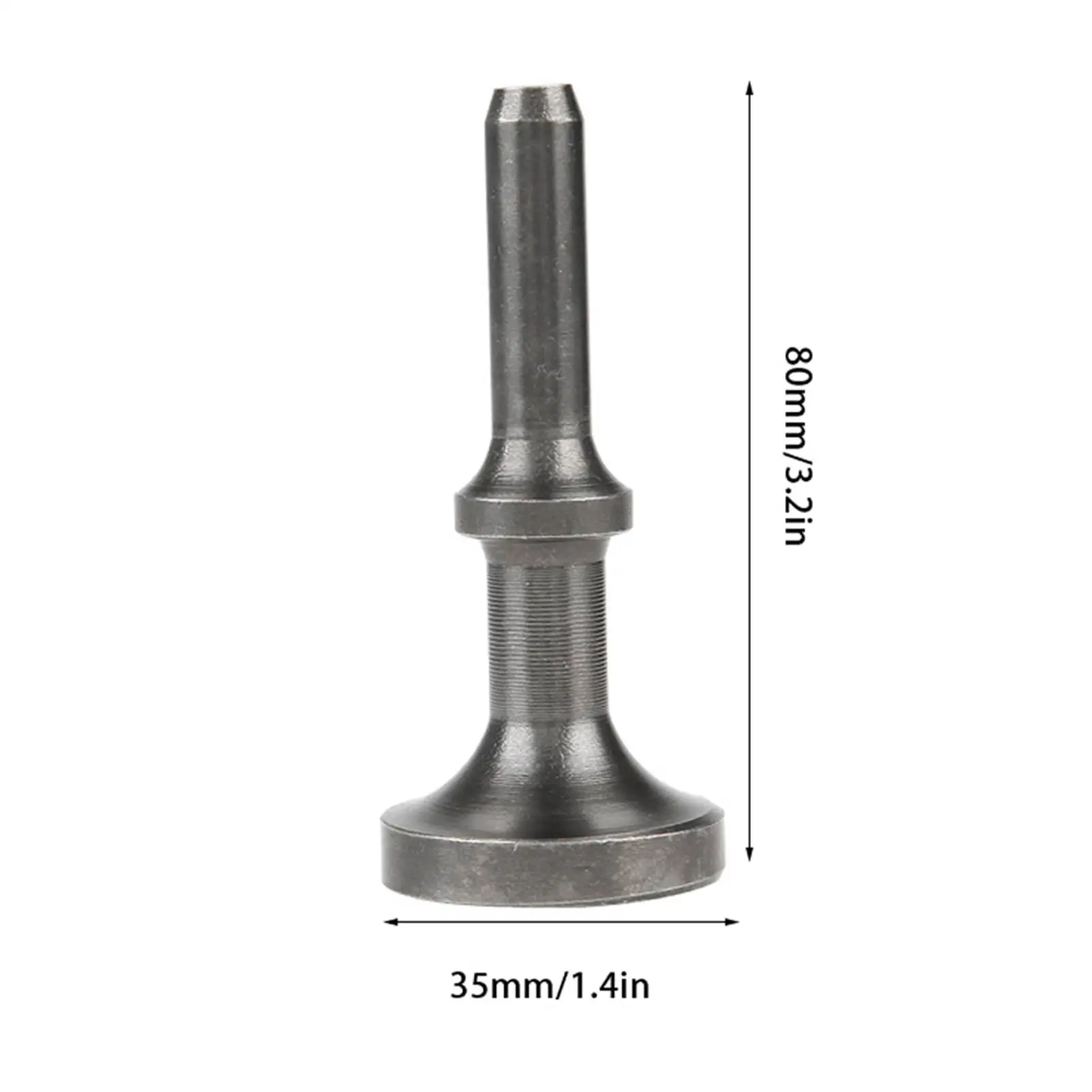 1 Stuk Afvlakking Pneumatische Driften Luchthamer Bit Set Verlengde Lengte Impact Gereedschap Chroom Molybdeen Staal