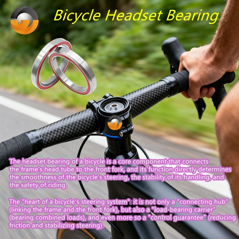 

Bicycle Headset Bearings MH-P08H7 30.15x41.8x7 mm Bearing Steel 45/45 Angular Contact Bicycle Bearing ACB Road MTB ACB845H7