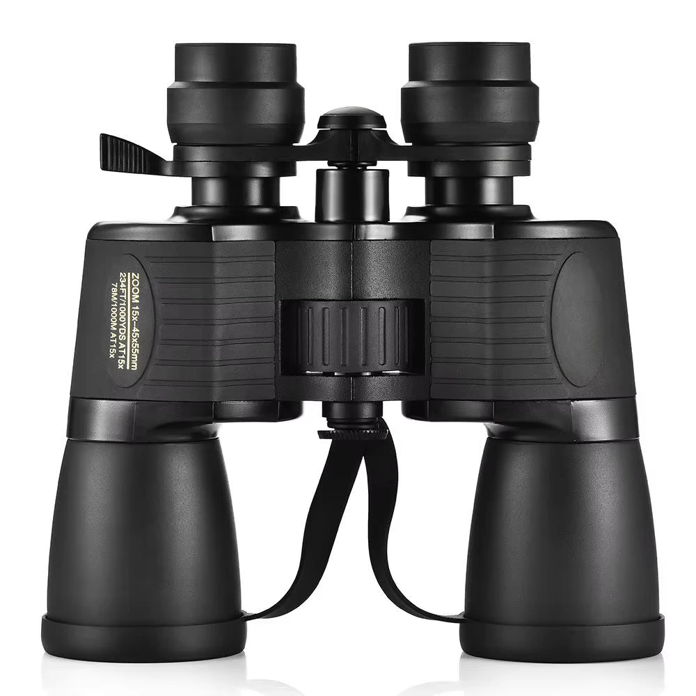 15-45X55 High Power HD Zoom Telescope  Binoculars 55mm Objective Diameter Binoculars for Outdoor