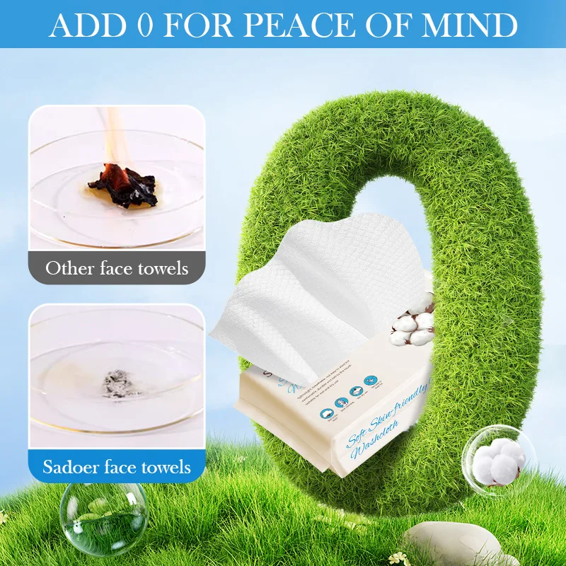 Fotografia 5: Toalha macia para a pele, 30 desenhos, algodão puro, leve, respirável, limpeza facial, removedor de maquiagem diário, produto de lavagem facial