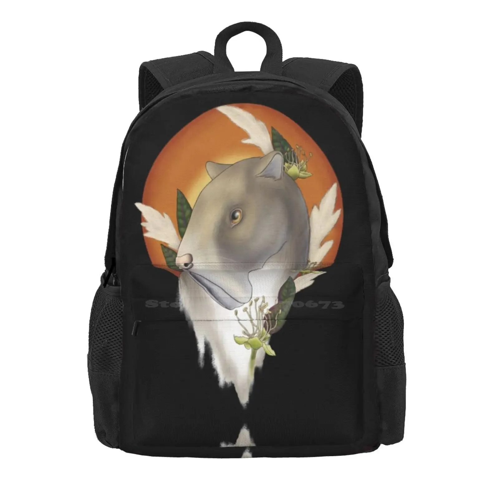 Thylacosmilus Atrox - Marsupial Sabre Tooth Cat Mimic Hot Sale Schoolbag Backpack Fashion Bags Palaeoart Paleoart Extinct