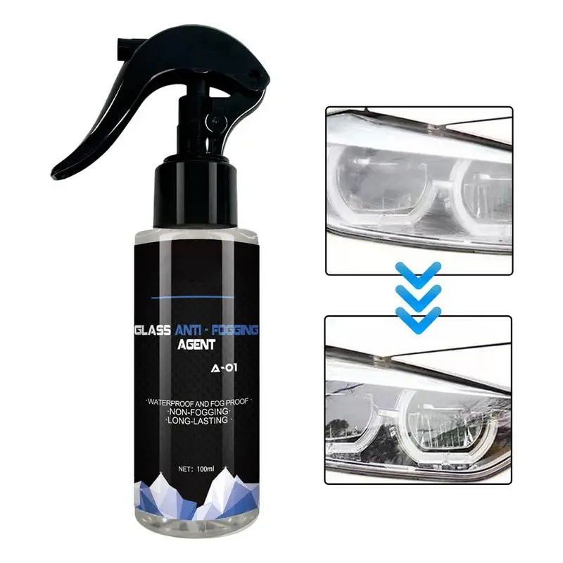 

Car Defogger Spray Anti Fog Spray For Car Windshield 100ml Antifogging Agent Car Glass Cleaner For Exterior And Interior