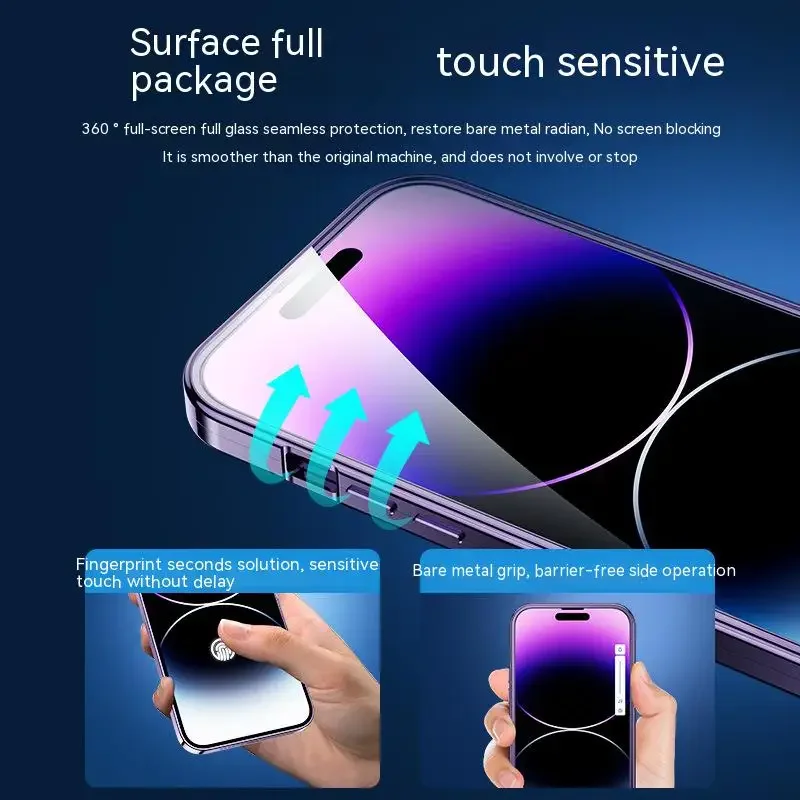 Metal Aluminum Alloy Magnetic Case For iPhone 14 13 12 Pro Max 360° Screen Lens HD Glass Magsafe Adsorption Protection Cover