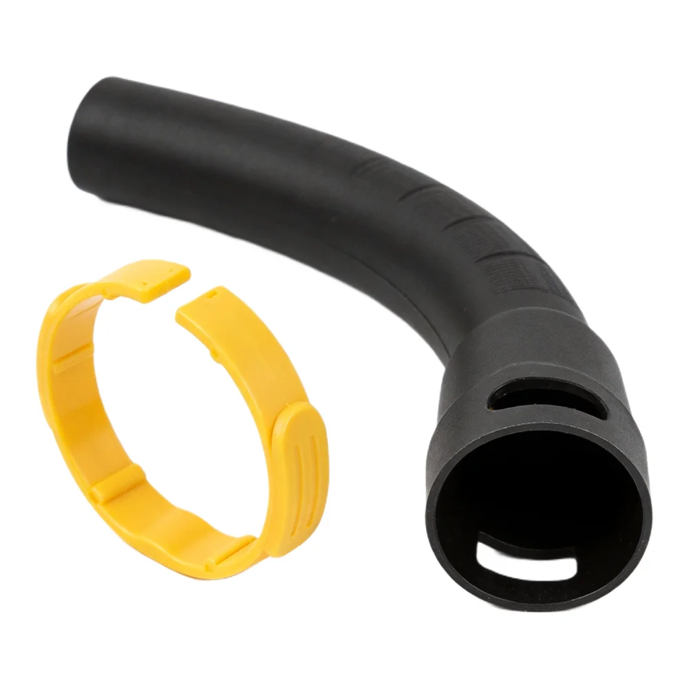 Black Bend Handle 2.863-012.0 Vacuum Cleaner Attachment Handle Flexible Design For Access Suction Hose Connection