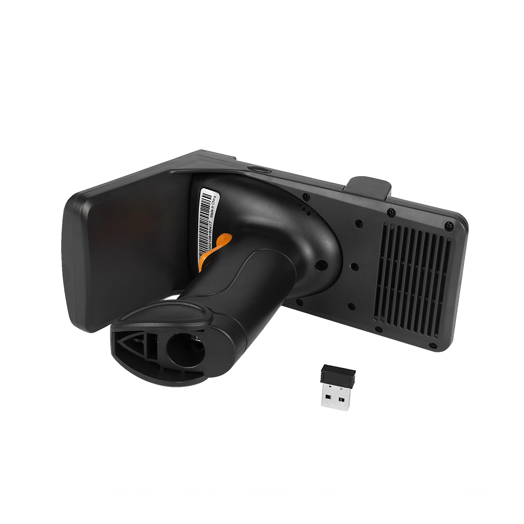 Yanzeo R12 Long Range UHF Handheld RFID Reader Bluetooth Wireless 2.4G USB 2D Barcode Scanner ISO 18000-6C