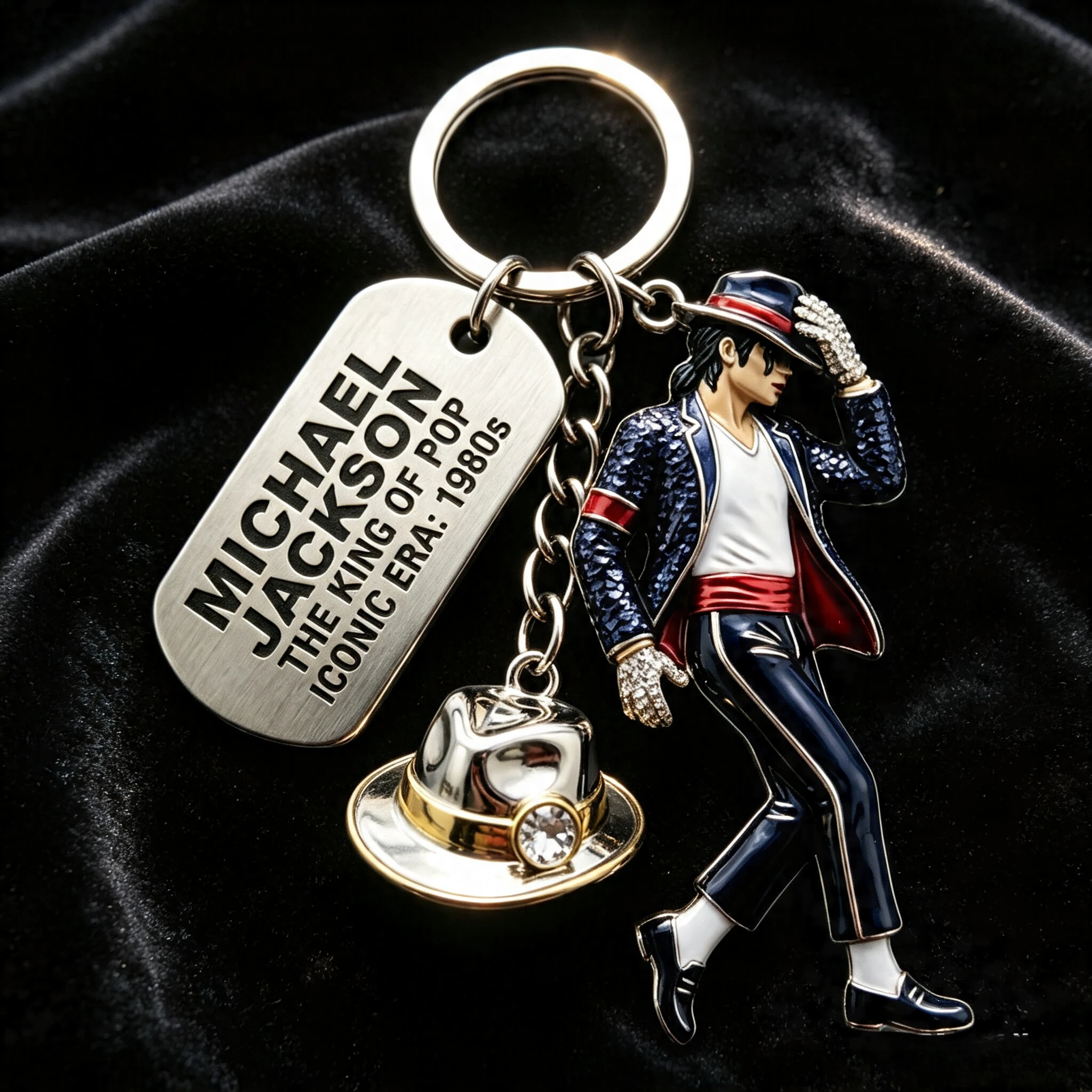 Portachiavi Michael Jackson, C - Women'S Fashion Gifts recensione e prezzo