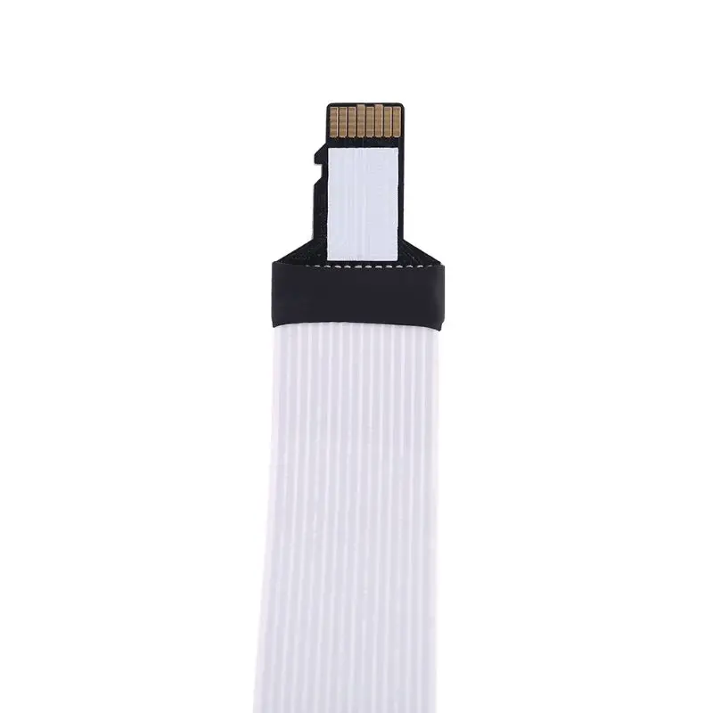 Przedłużacz TF męski na SD żeński Zestaw kart pamięci Micro SD TF Miękki płaski przedłużacz kabla FPC do telefonu GPS TV