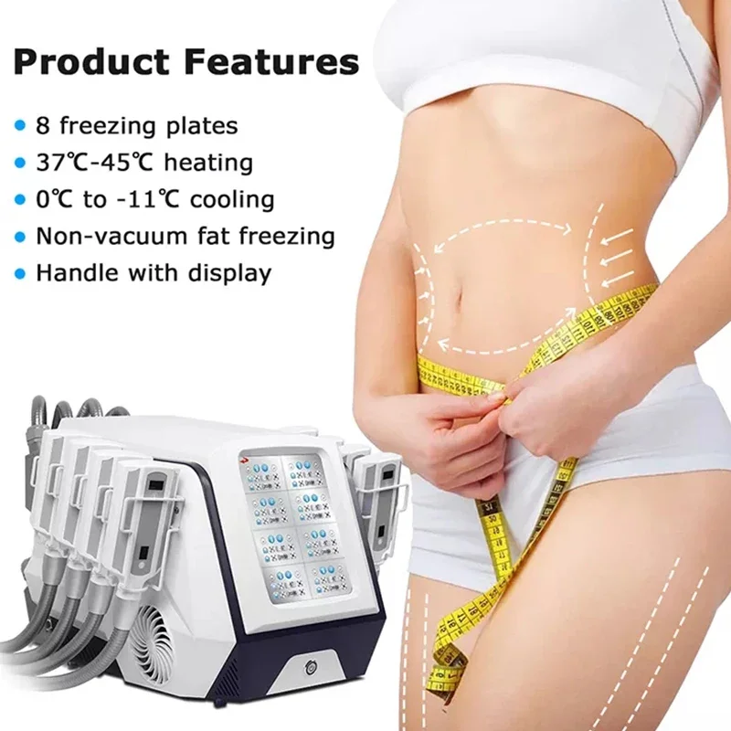 Vertical Ice Board Machine Fat Reduction Cryotherapy Cellulite Removal Body Shaping Slimming Machine