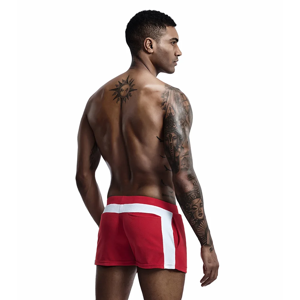SEOBEAN Men’s Loungewear Shorts Terry Cloth Loungewear Boxer Briefs Men Comfortable Soft Breathable Outerwear Pyjama for Male