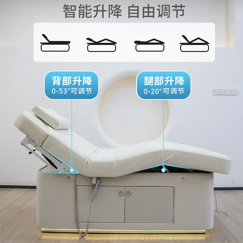 Massage Table & Bed,Beauty Salon Furniture,, Salon Dedicated Constant Temperature Heated Massage , Physiotherapy Bed, Spa Multif