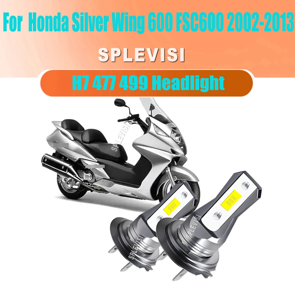

Energy-Efficient & High-Performance Lighting H7 Motor Headlight Bulbs For Honda Silver Wing 600 FSC600 2002 2003 2004 2005-2013