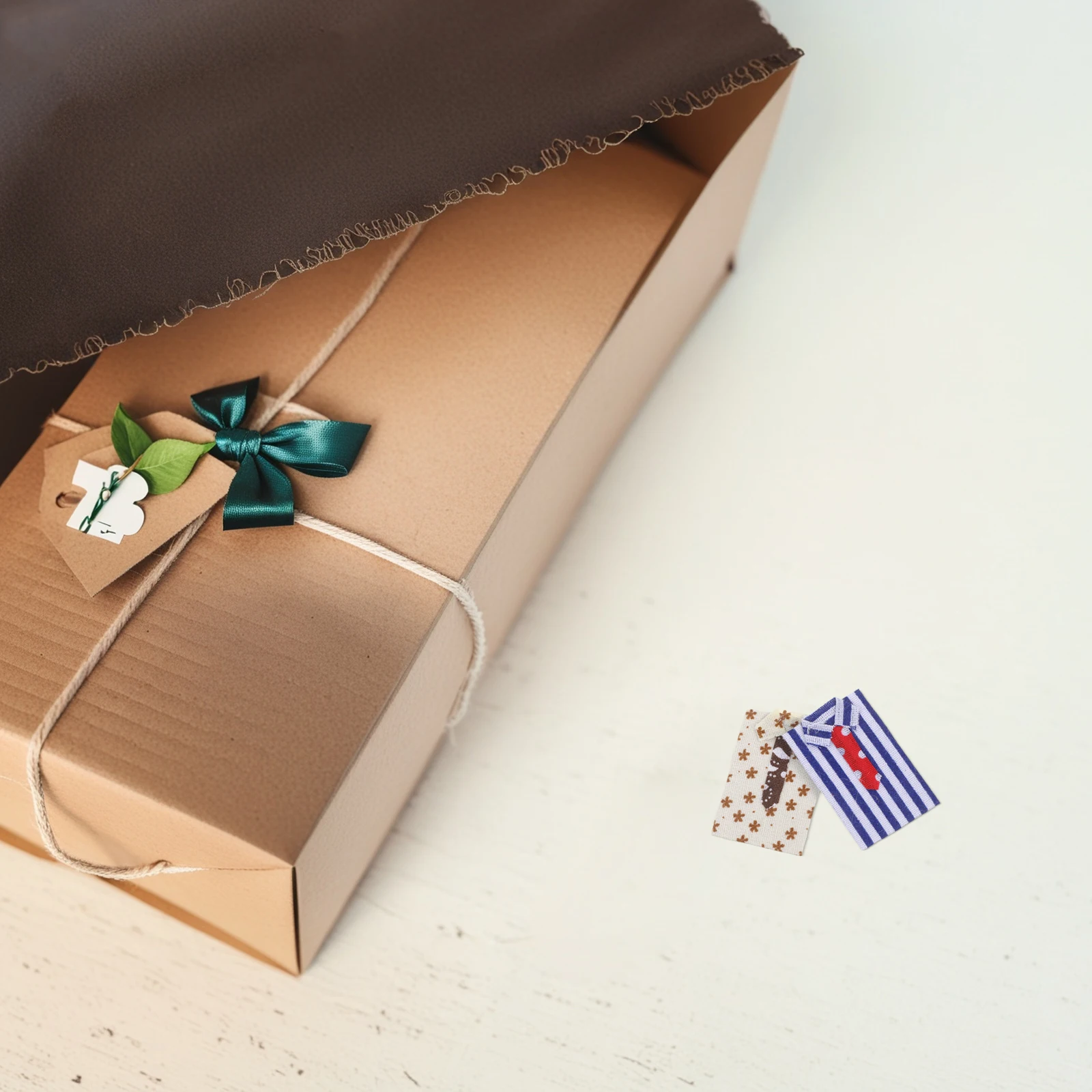 

2Pcs Miniature Shirt 1:12 Scale Durable Fabric for Dollhouse Wardrobe Accessories Diorama Collectors Display