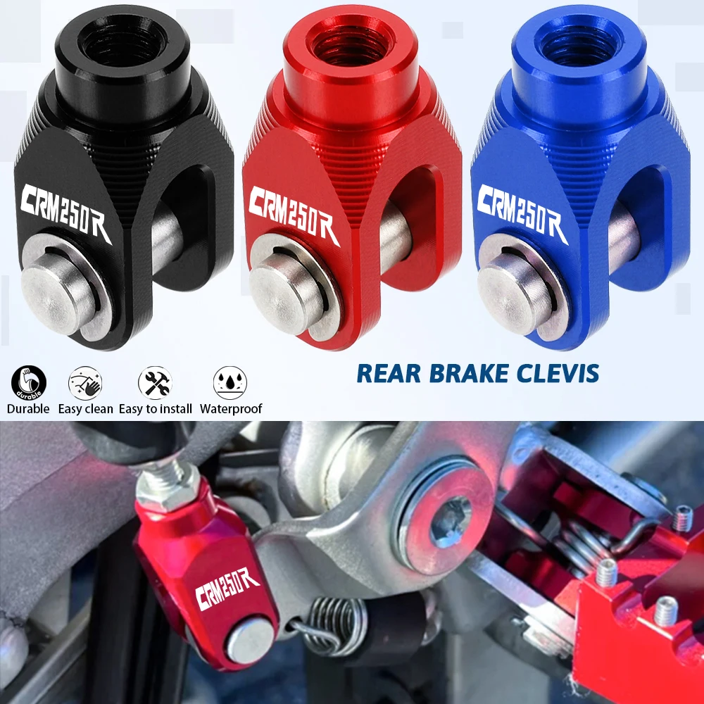 

For Honda CRM250R CRM250AR Motorcycles Rear Brake Clevis U-clip 1989-1998 1997 1996 CRM 250 R/AR CRM250 250R 250AR Accessories