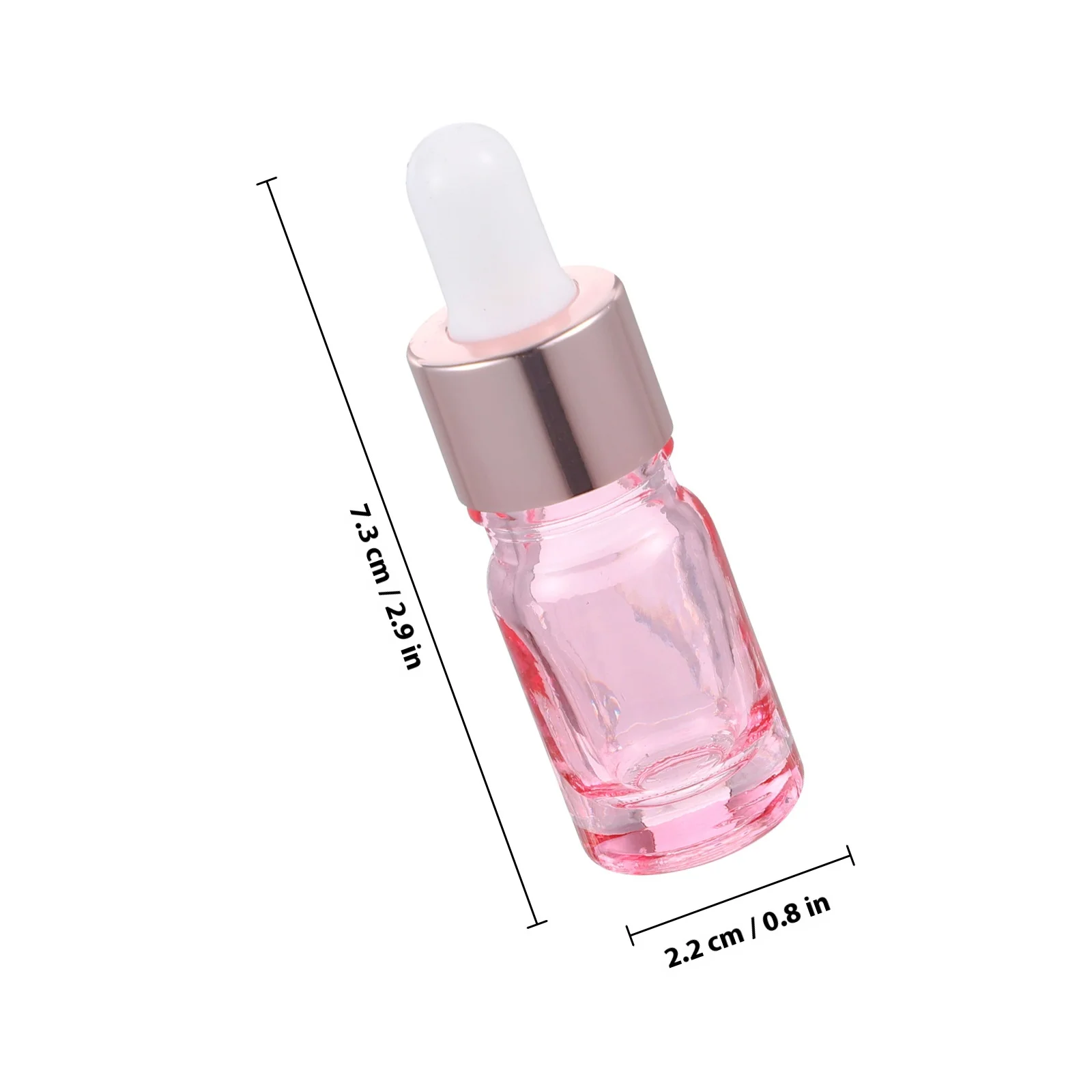 8 قطع من زجاجات الزيوت العطرية، زجاجات قطارة زجاجية رائعة مانعة للتسرب لاستخراج وتخزين السوائل الدقيق