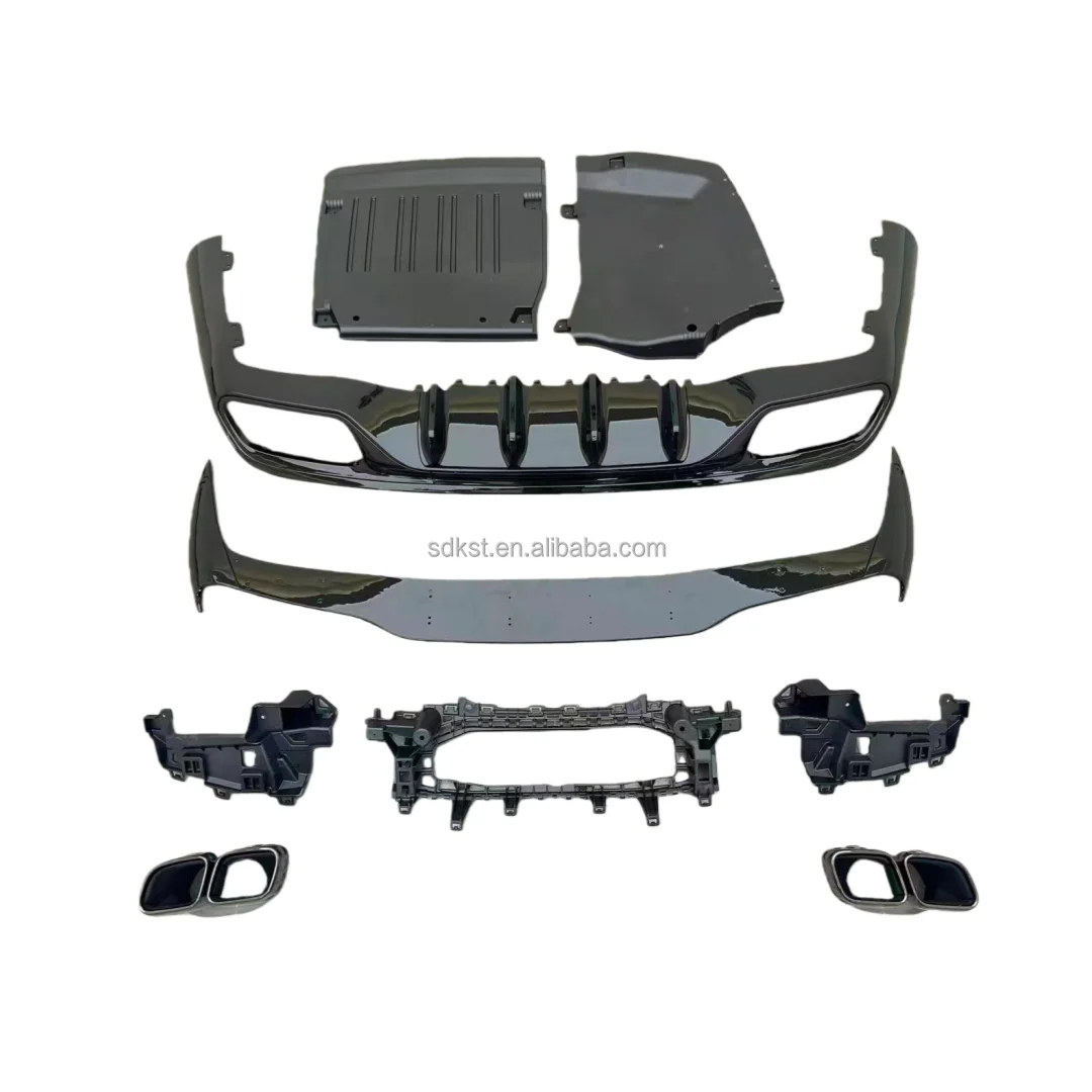 STLFCLE63 Tail Lip Tail Throat Diffuser Exhaust Pipe Is Suitable for Mercedess-Benzs CLE W236