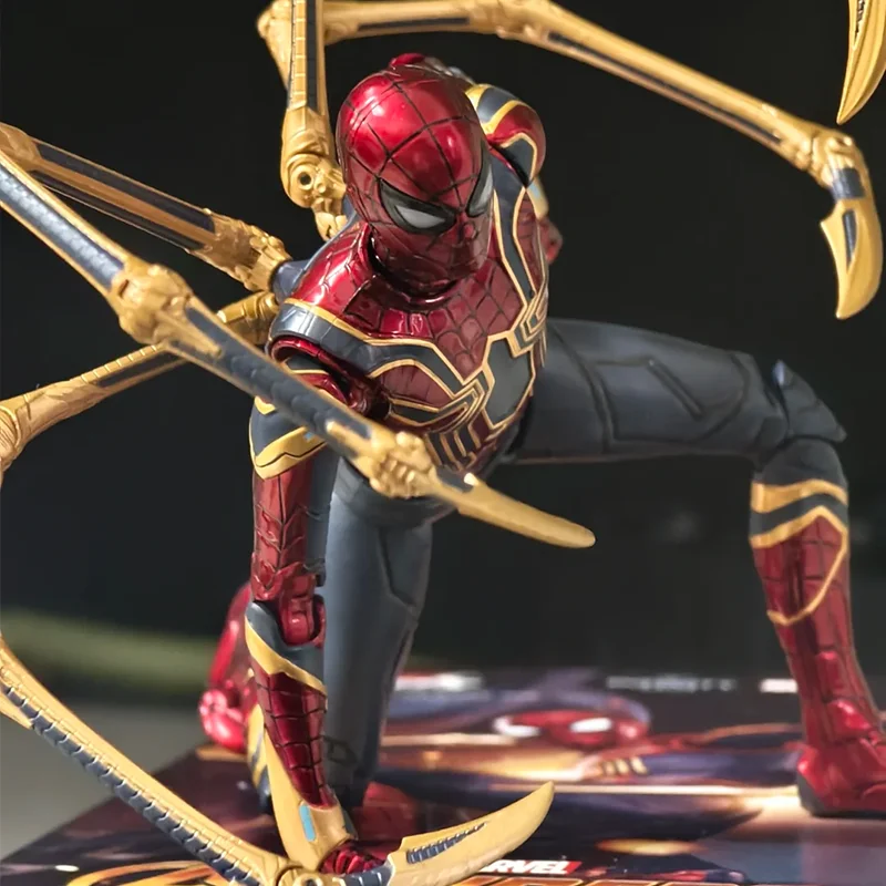 

Zd Toys Фигурка Человека-паука 7-дюймовая шарнирная коллекционная скорость Классический костюм Мстители Marvel Игрушка Подарочная коробка Подарок для мальчиков