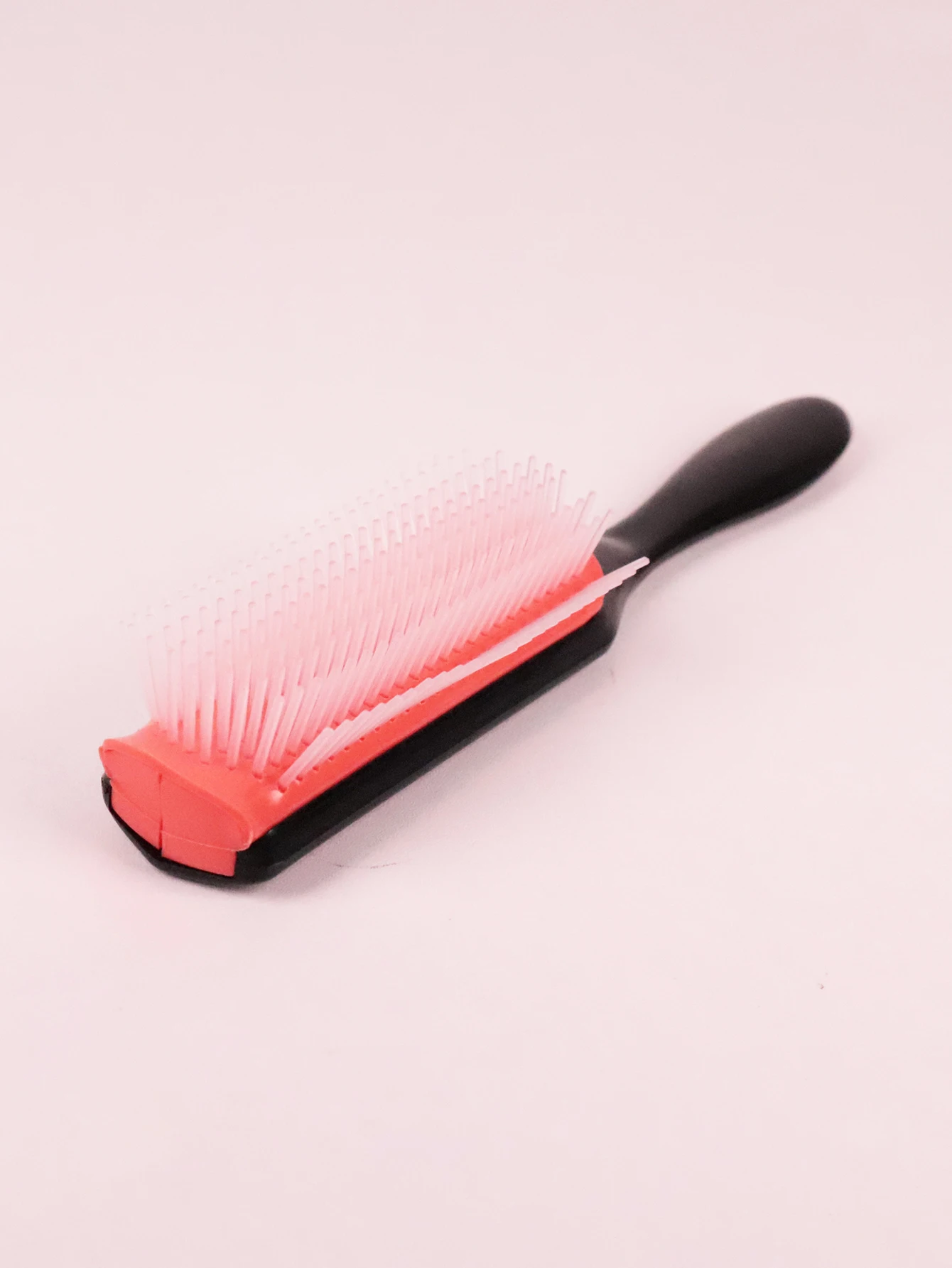 Escova de ondulação de massagem de nylon de 9 fileiras, adequada para vários penteados, três tamanhos para escolher Especial para perucas de cabelo real