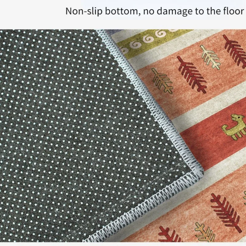 Marokkanischen Böhmischen Stil Teppiche für Schlafzimmer Wohnkultur Anti-Slip Boden Matte Lounge Teppich Wohnzimmer Dekoration Große Bereich teppich