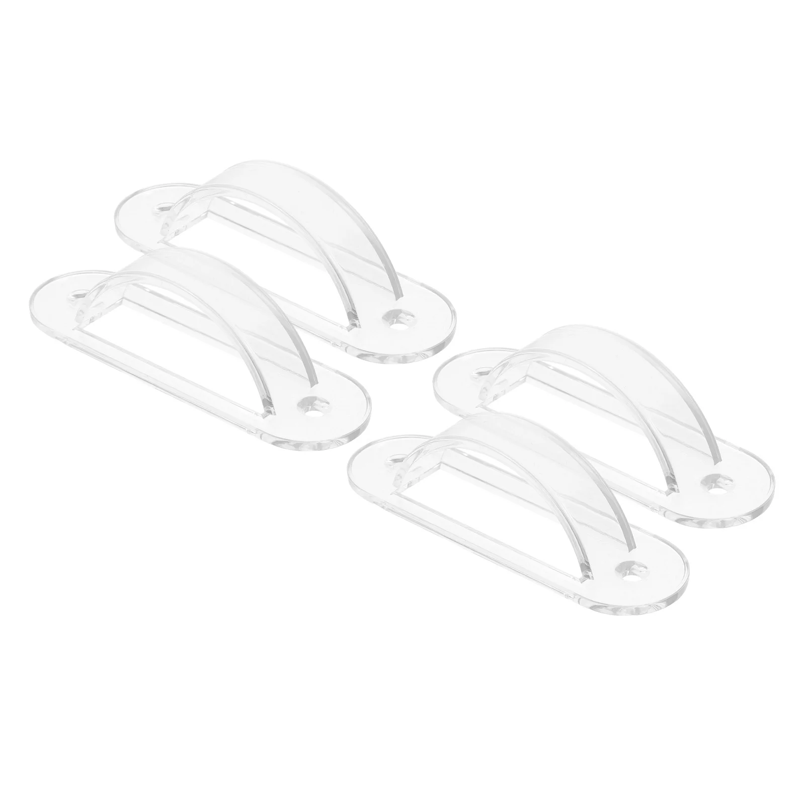 4Pcs Protective Switch Cover Transparent Child Safety Guard for Wall Light Outlet Rocker Plate Electrical Proof Lock