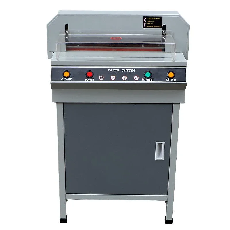 

for 450V+ Electric Paper Cutter Digital Semi-Auto Previous Stack Thick Paper Cutter Cutting Machine Ream Guillotine