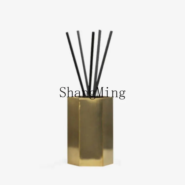 

PYH Modern Light Luxury Crystal Fireless Aromatherapy Fragrance Diffuser Creative Ornament Desktop Bathroom