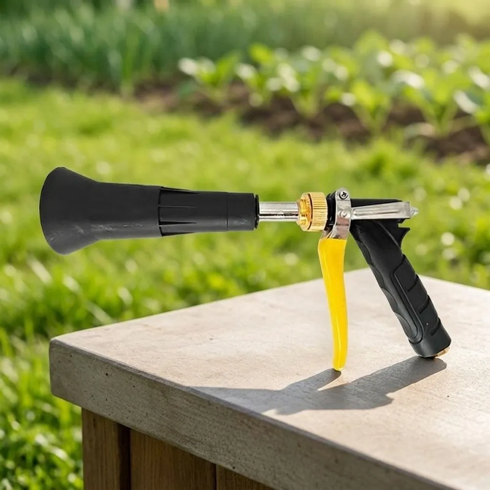 Garden Watering Tool for Controlled Flow Applications Including Lawn Irrigation Fruit Tree Drip Zones and Flower Bed Coverage