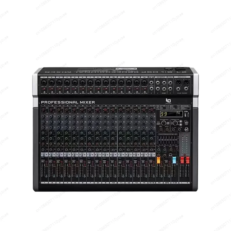 Stage & Wedding Audio Mixer - 8/12/16 Channel Bluetooth Mixing Console with Digital Reverb, Group Output for Bar & Event
