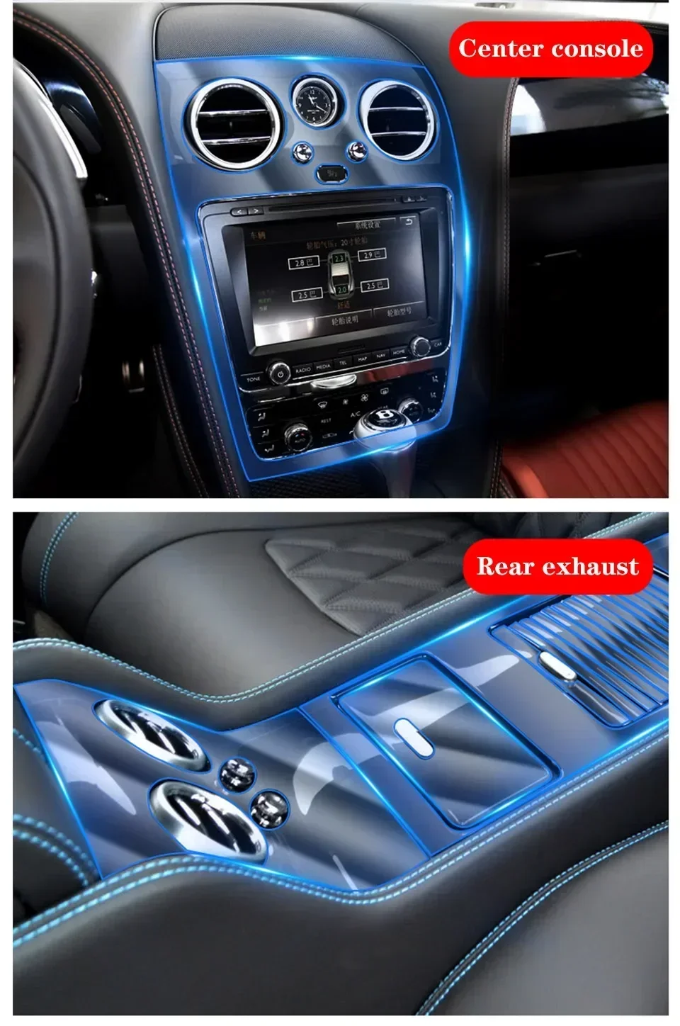 Bentley Continental GT 2012-2017 - Duurzame interieur upgrade
