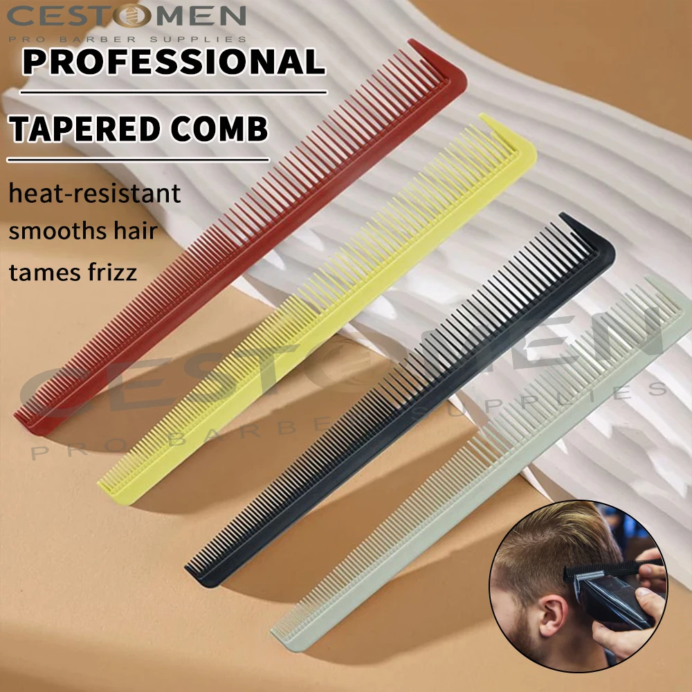 NEW Type Professional Tapered Comb Heat Resistant Women Smooth Hair Combs Barber Hair Cutting Comb For Salon Hairdresser Tools