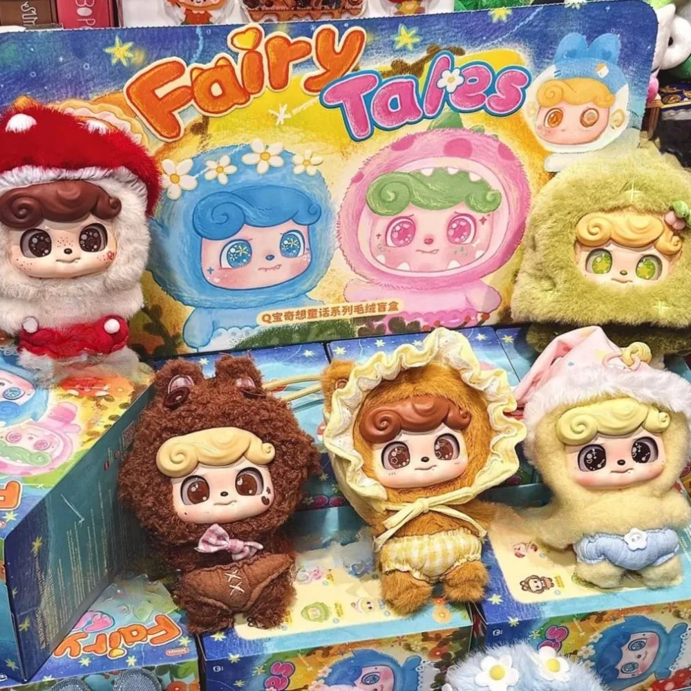 

Q. Kid'S Wonders Fairy Tale Series Blind Box Cute Cartoon Plush Toy Mystery Box Doll Fashion Desktop Decorations Surprise Gifts