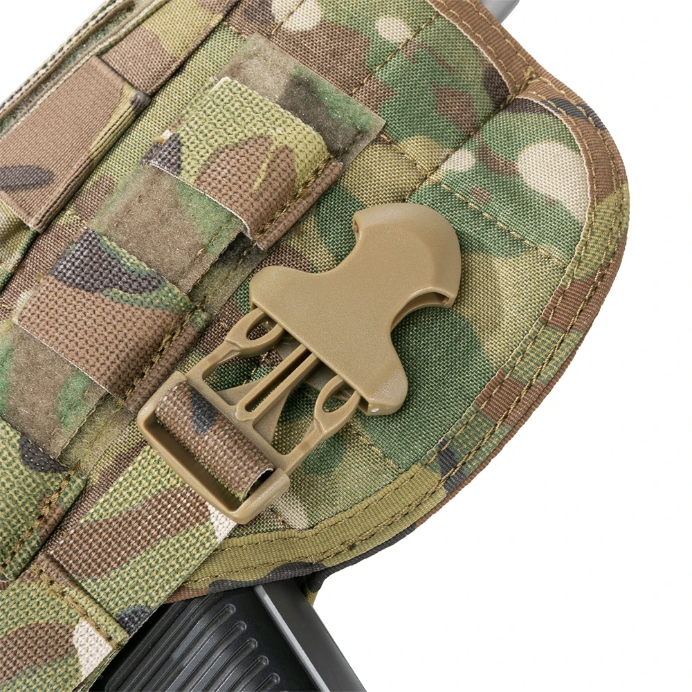 EXCELLENT ELITE SPANKER Tactical Universal Gun Holster Right Hand Molle Pistol Holster Thigh Pistol Bag for Glock 17/1911