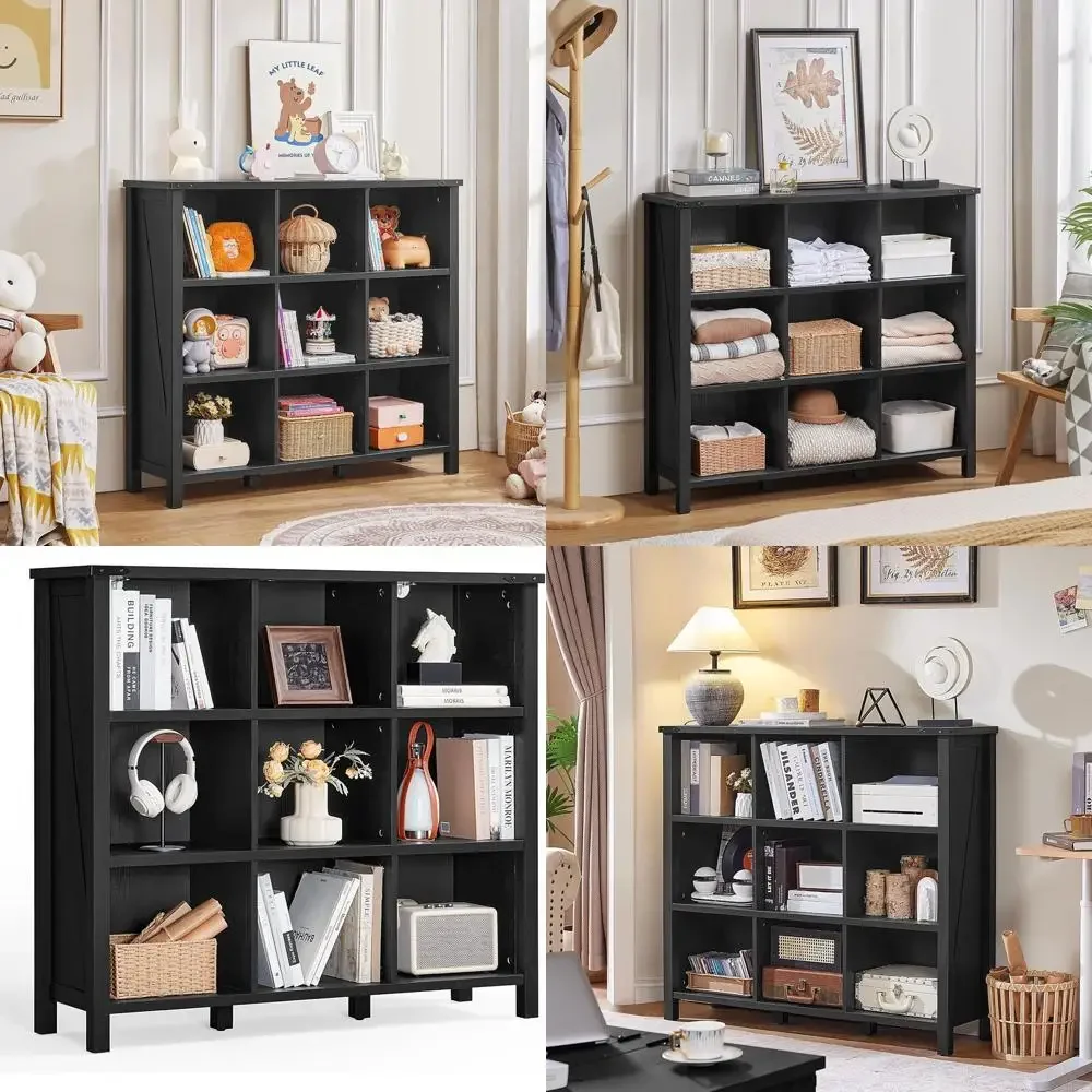 9 Cube Bookcase, Ar…