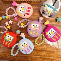 New Tamagotchi Uni Retro Dopamine Cell Phone Series Silicone Case With Antenna Glow-In-The-Dark Drop-Proof Case