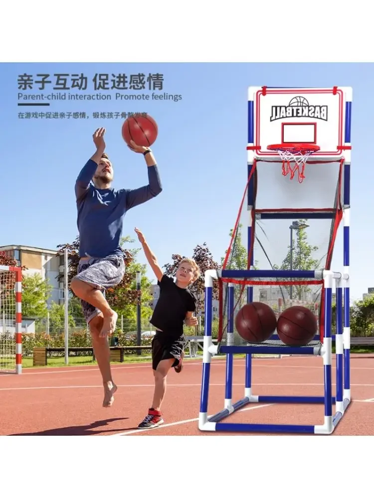 basketball hoop, ball frame, large basketball machine, can be lifted and lowered, household outdoor training educational toys,