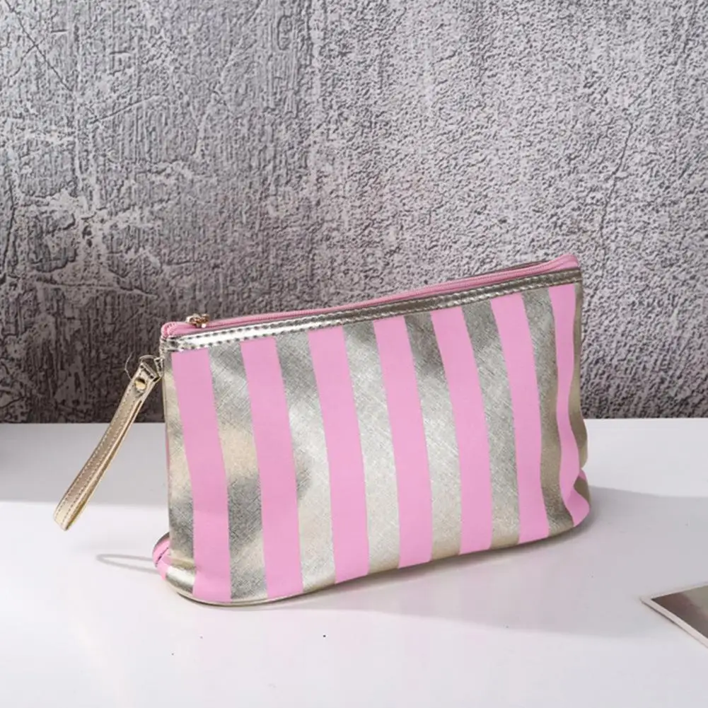 Practical Cosmetic Bag  Bright Color Multipurpose Toiletry Bag  Space-saving Large Capacity Makeup Organizer