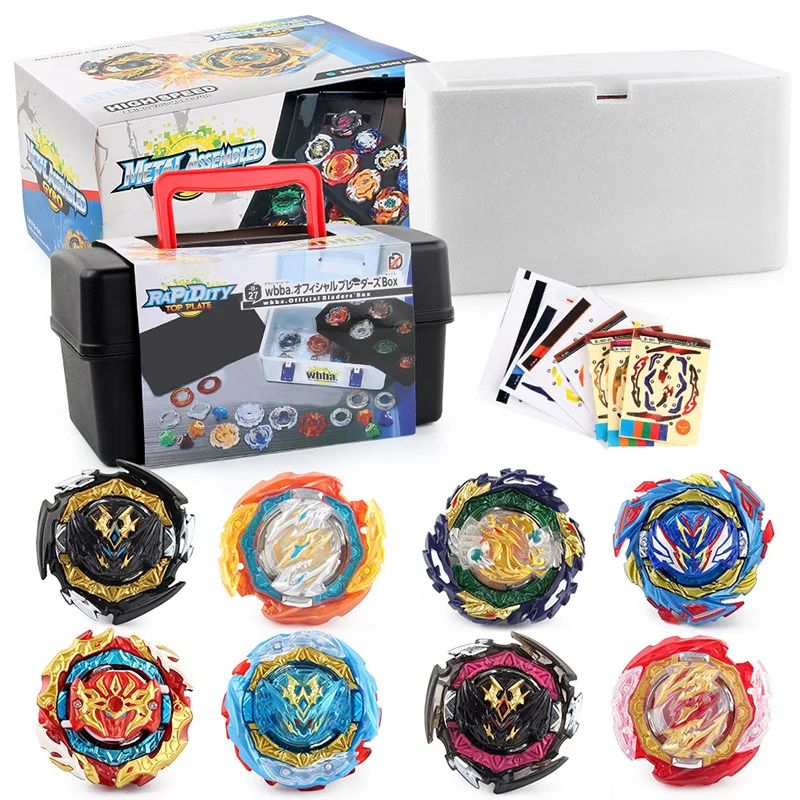 Beyblade burst db takara tomy burst gyro 13-piece set DB series storage box set foam pressure-proof cross-border toy gift box