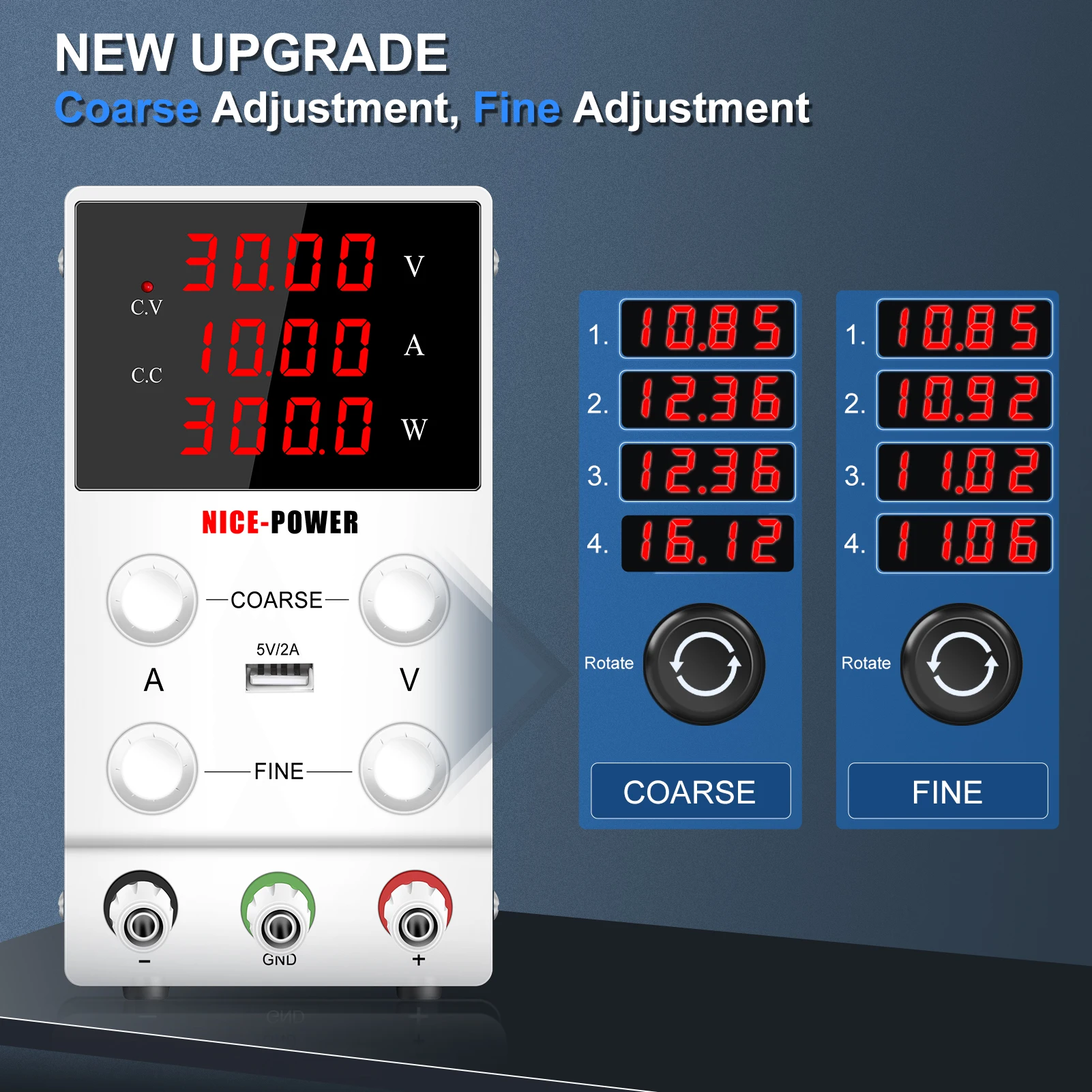 لطيفة الطاقة مقاعد البدلاء مختبر إمداد الطاقة قابل للتعديل 30V10A 60V5A 30V5A 120V3A تيار مستمر الجهد المنظم استقرار التبديل مصدر الطاقة #6