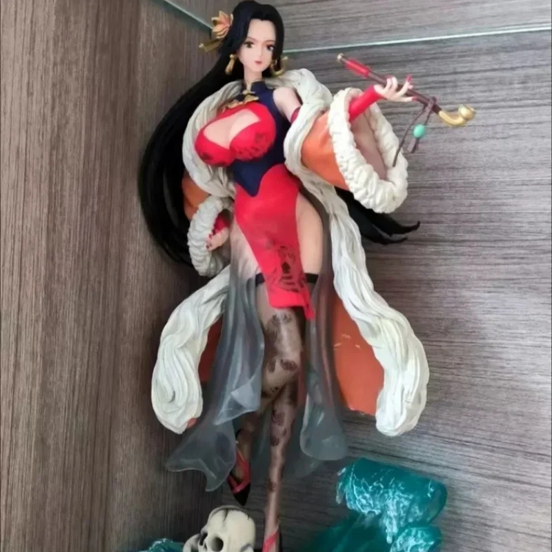 

35.5cm Anime One Piece Boa Hancock Character Seven Martial Sea Sexy And Beautiful Girl Pvc Action Statue Collection Model Toy Gi