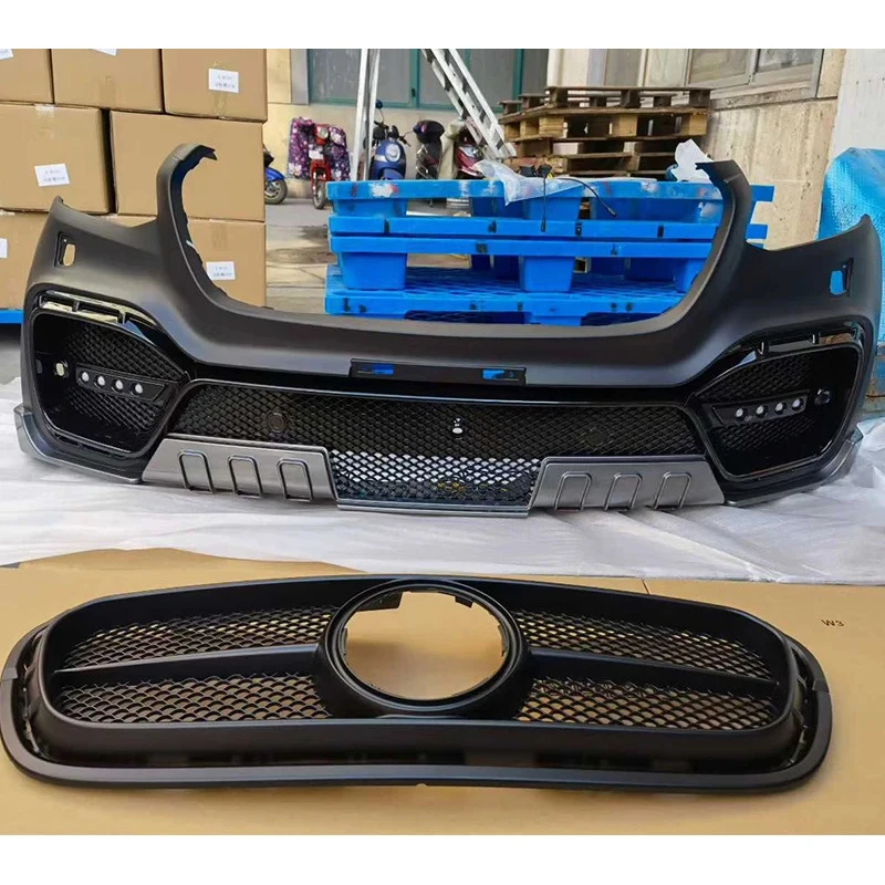 Karosserie-Kit für Autos für Pickup X-Klasse W470 2017-2021 Frontstoßstange Kühlergrill